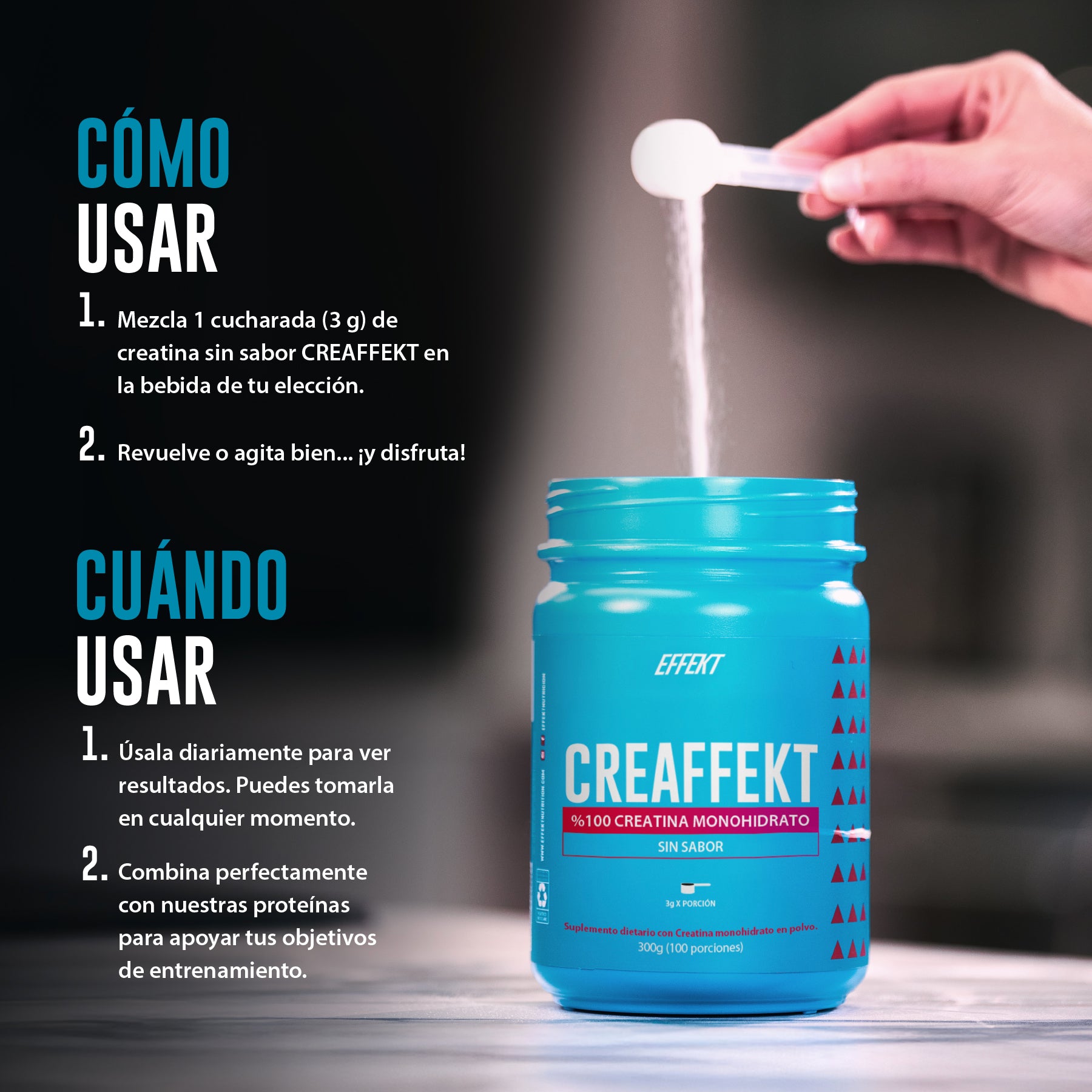 Creaffekt: Creatina Monohidrato Creapure®