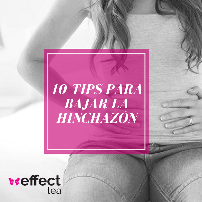 10 tips para reducir la hinchazón